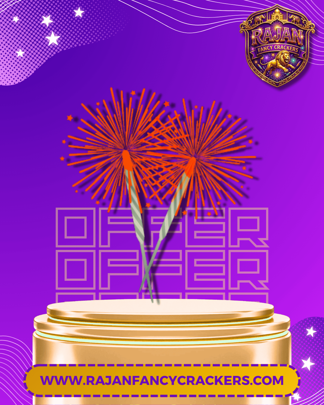 Rajan Fancy Crackers - Premium Sparklers for Diwali