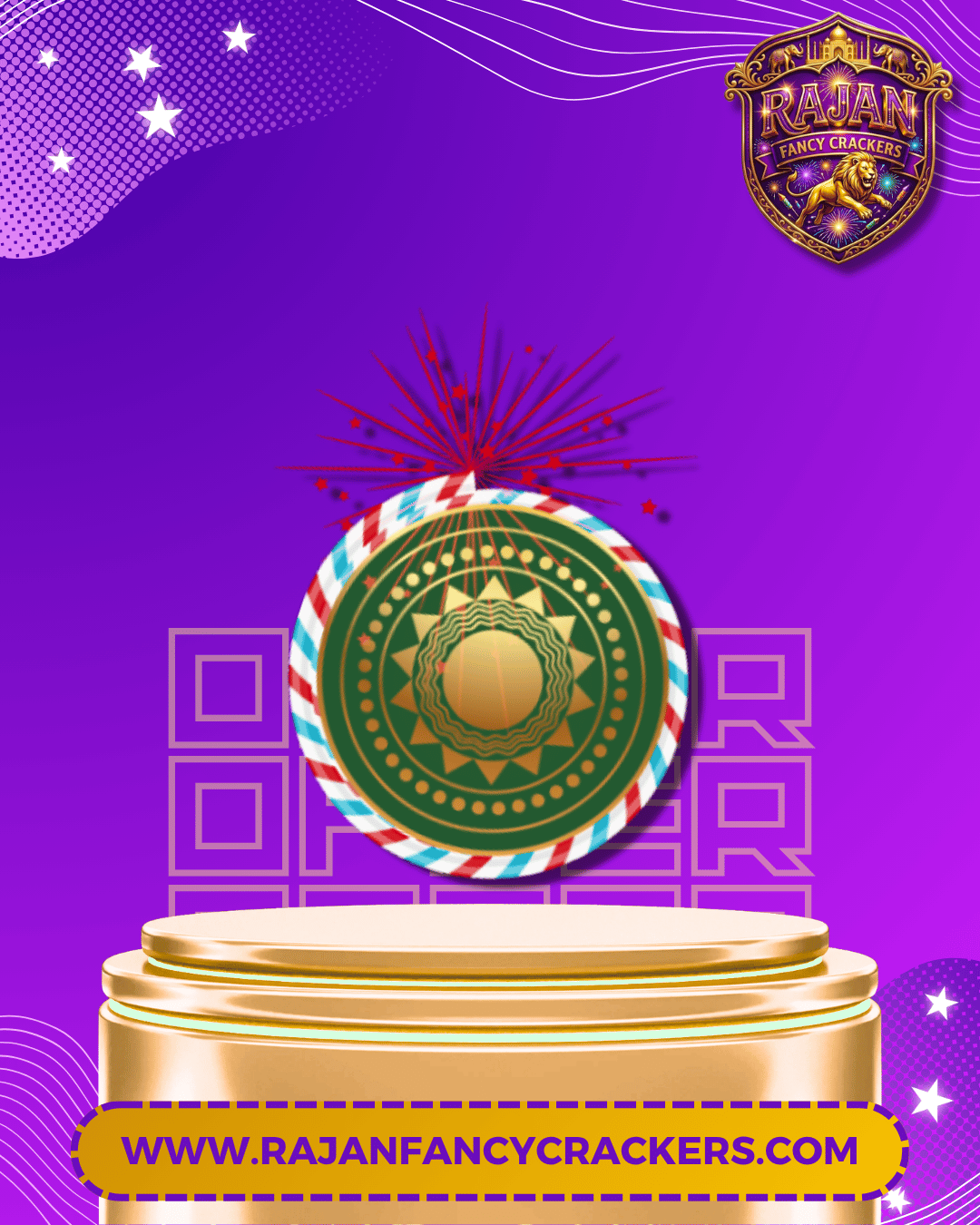 Rajan Fancy Crackers - Best Ground Chakkars for Festivals