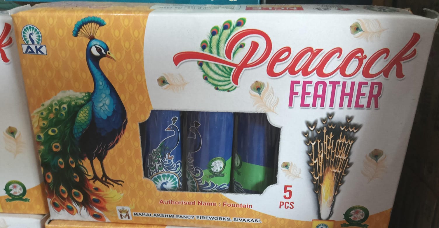 Peacock Feather (5 Pcs)