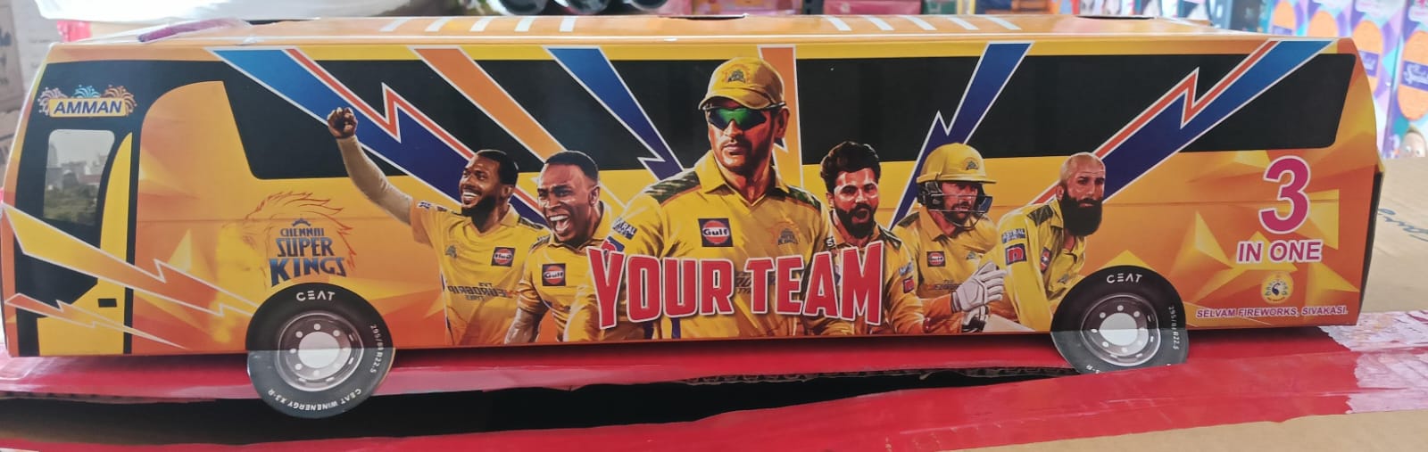 Chennai IPL BUS Point To Point (Three Function)