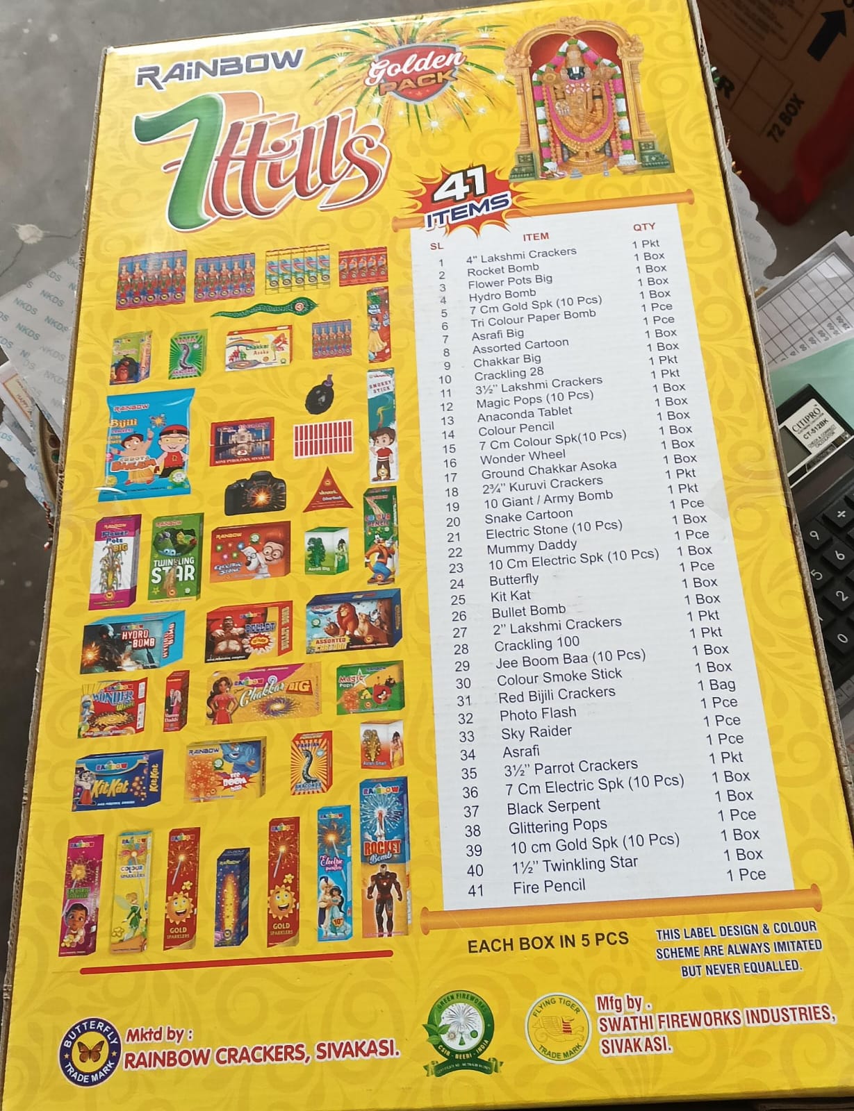41 ITEMS